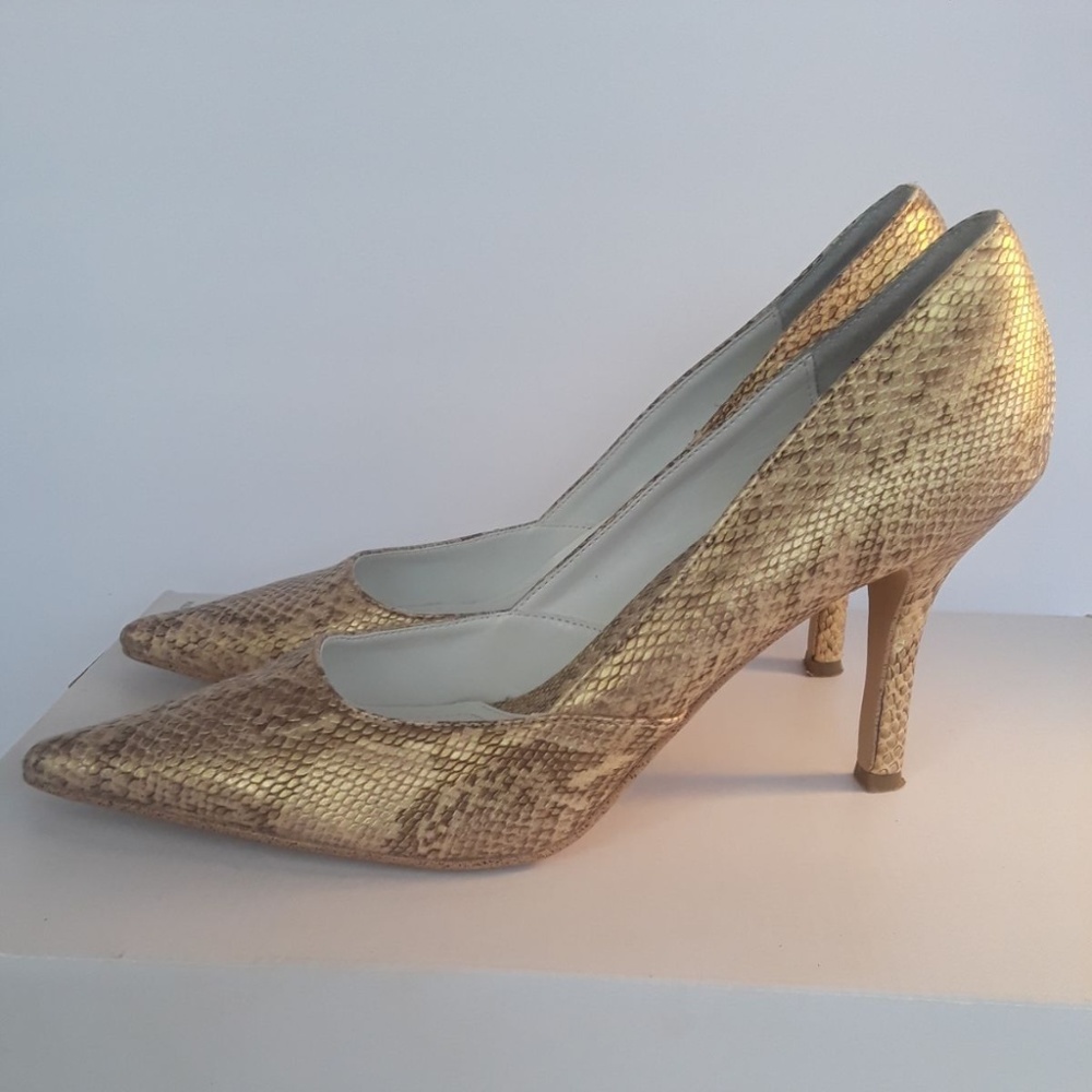Rampage snake skin Maria heels size 9.5